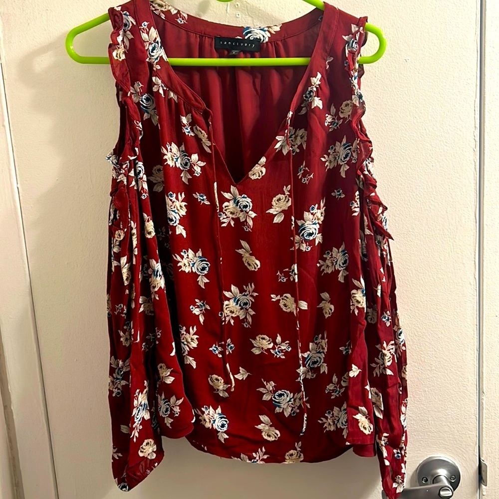 FLIRTY blouse!